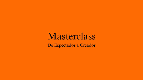 De espectador a creador - Jaquebue